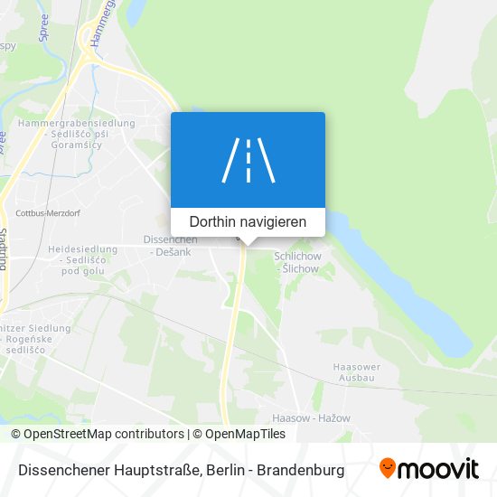 Dissenchener Hauptstraße Karte