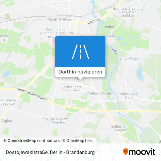 Dostojewskistraße Karte