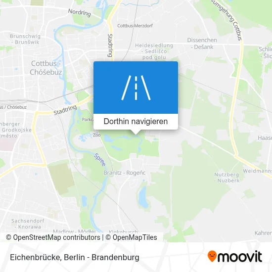 Eichenbrücke Karte
