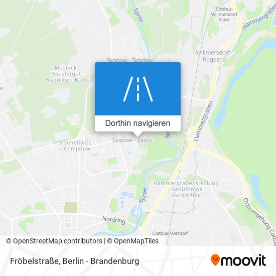 Fröbelstraße Karte