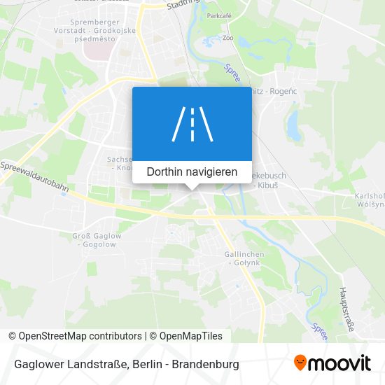Gaglower Landstraße Karte