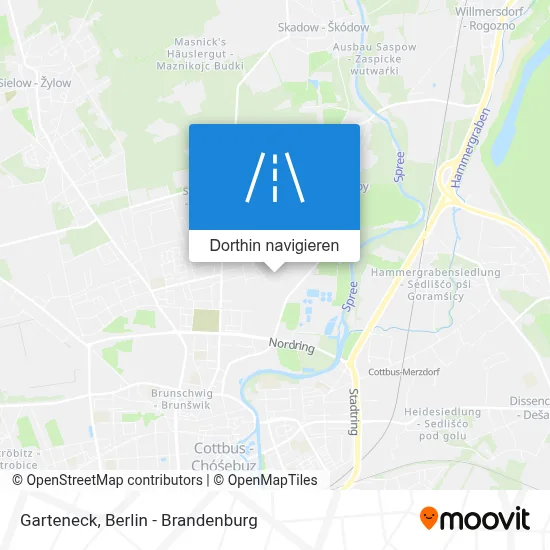 Garteneck Karte