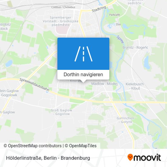 Hölderlinstraße Karte