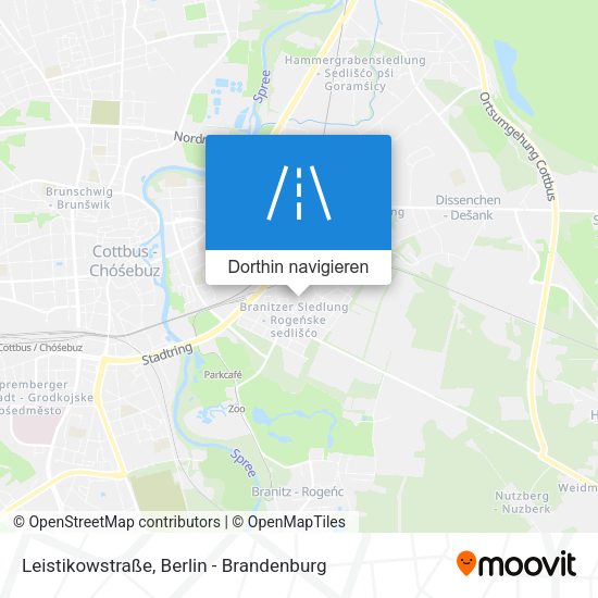 Leistikowstraße Karte