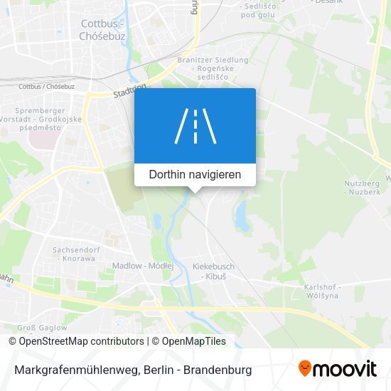 Markgrafenmühlenweg Karte