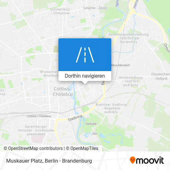 Muskauer Platz Karte