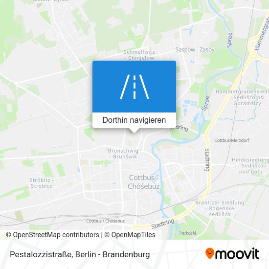 Pestalozzistraße Karte