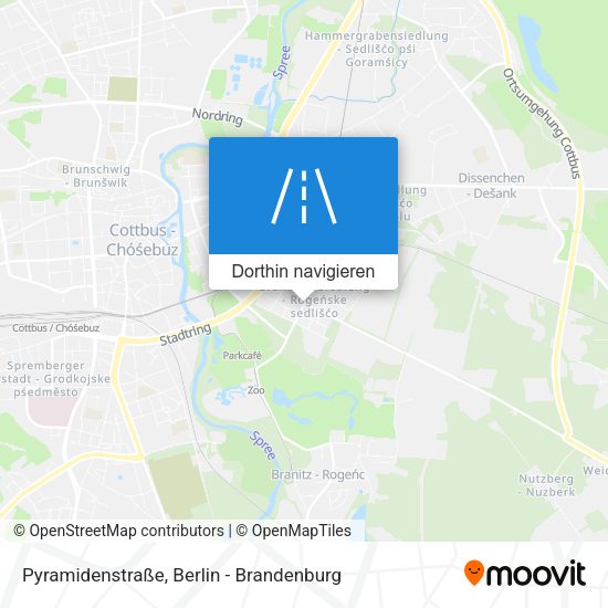 Pyramidenstraße Karte