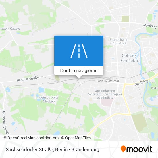 Sachsendorfer Straße Karte