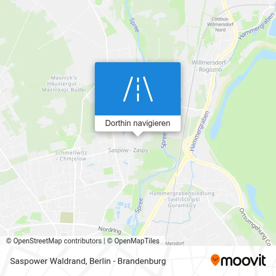 Saspower Waldrand Karte