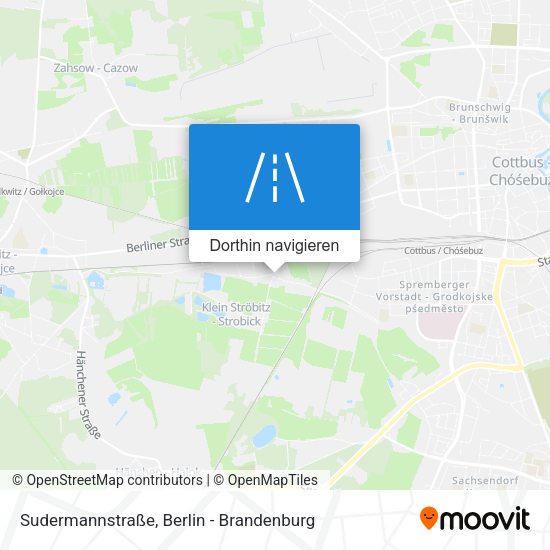 Sudermannstraße Karte