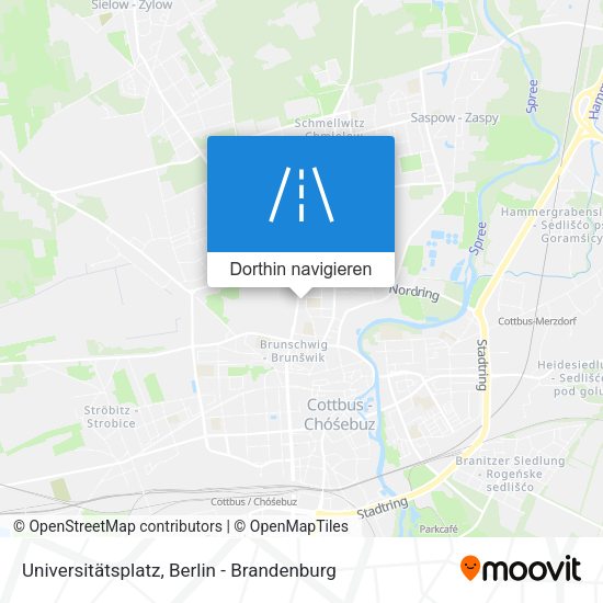 Universitätsplatz Karte