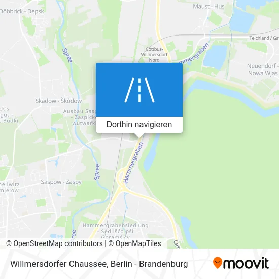 Willmersdorfer Chaussee Karte