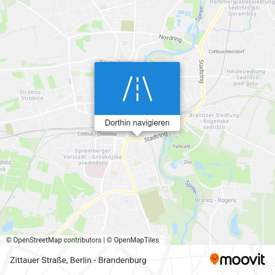 Zittauer Straße Karte