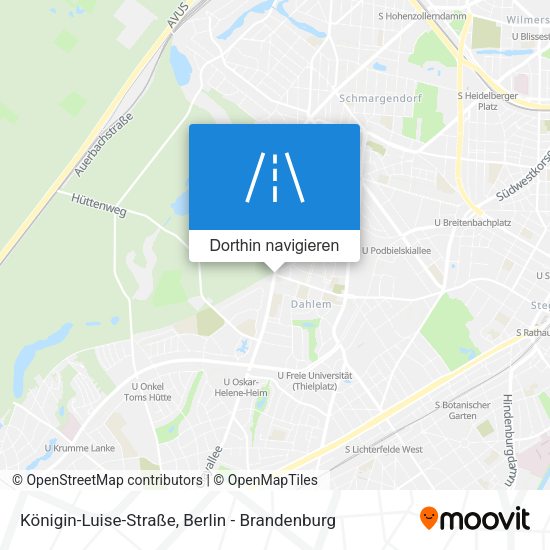 Königin-Luise-Straße Karte