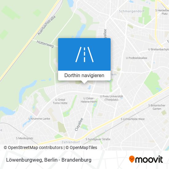 Löwenburgweg Karte