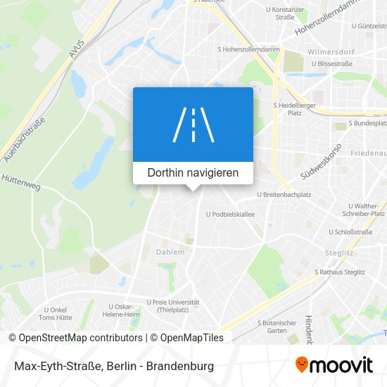 Max-Eyth-Straße Karte
