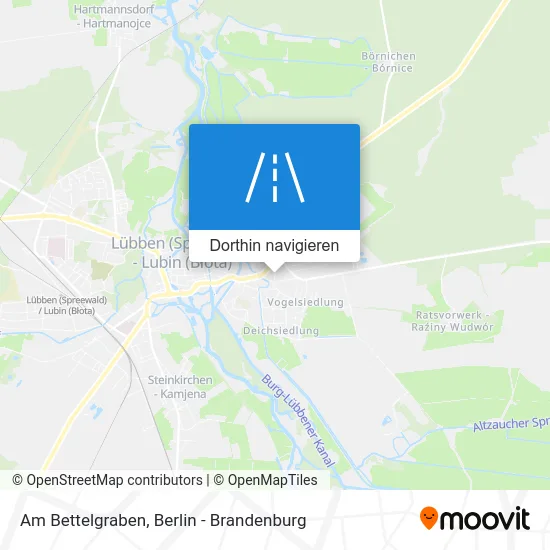 Am Bettelgraben Karte