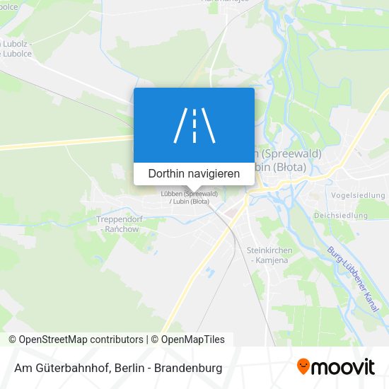 Am Güterbahnhof Karte