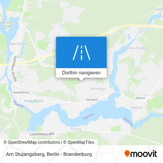 Am Stujangsberg Karte