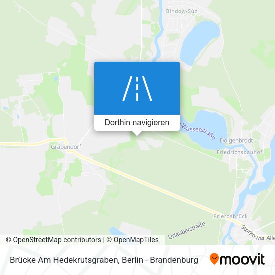 Brücke Am Hedekrutsgraben Karte