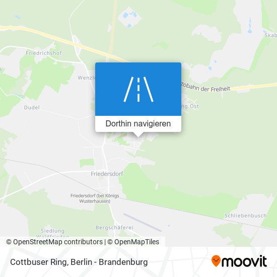 Cottbuser Ring Karte