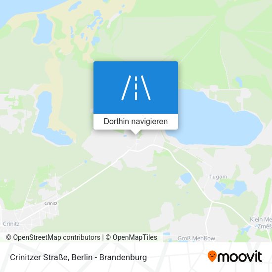 Crinitzer Straße Karte