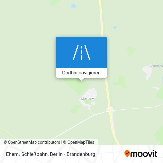 Ehem. Schießbahn Karte