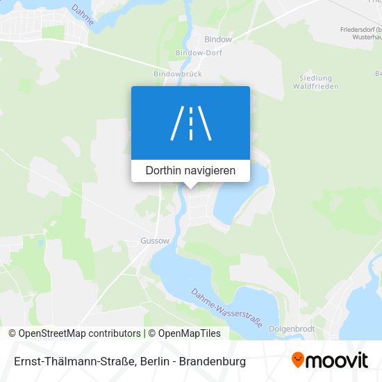 Ernst-Thälmann-Straße Karte