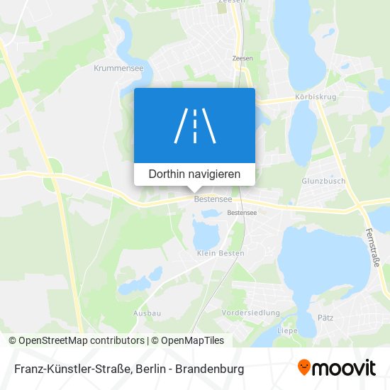 Franz-Künstler-Straße Karte