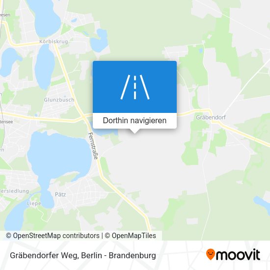 Gräbendorfer Weg Karte