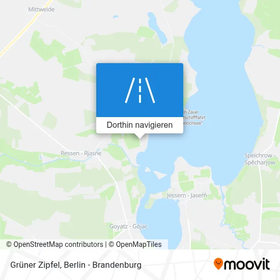 Grüner Zipfel Karte