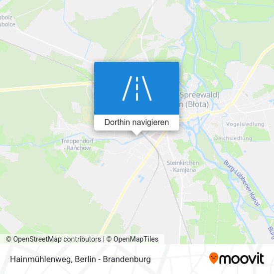 Hainmühlenweg Karte