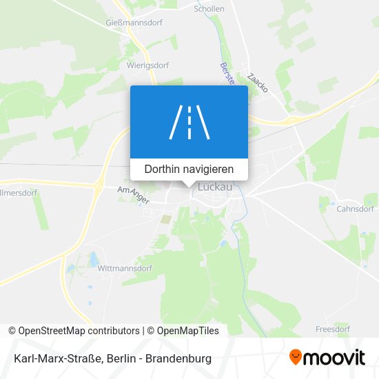 Karl-Marx-Straße Karte