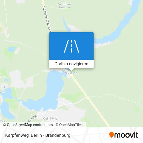 Karpfenweg Karte