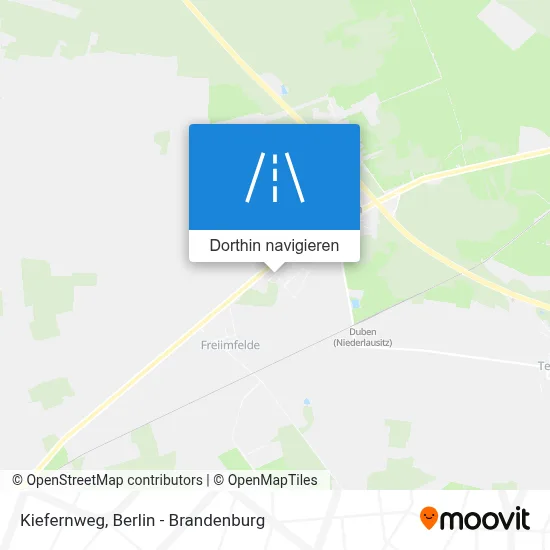 Kiefernweg Karte