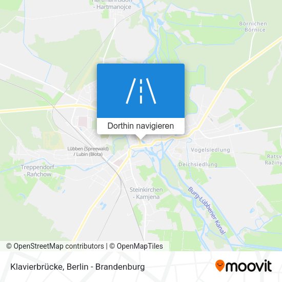 Klavierbrücke Karte