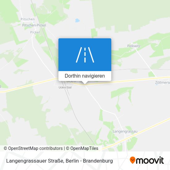 Langengrassauer Straße Karte