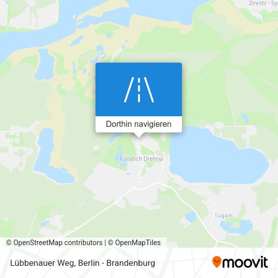 Lübbenauer Weg Karte