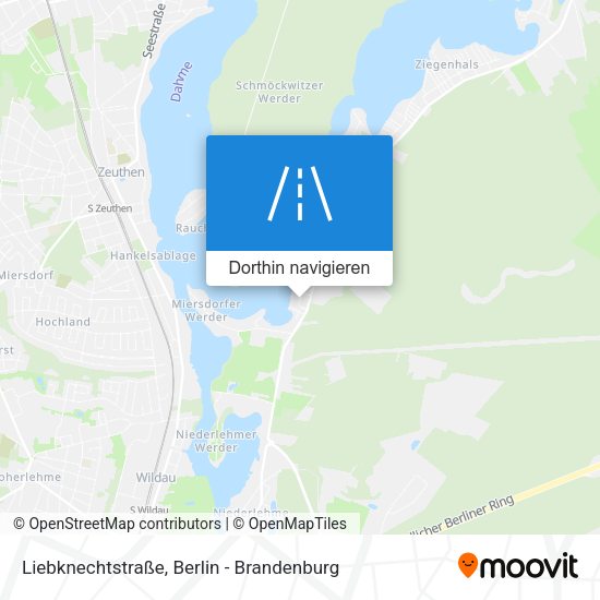 Liebknechtstraße Karte