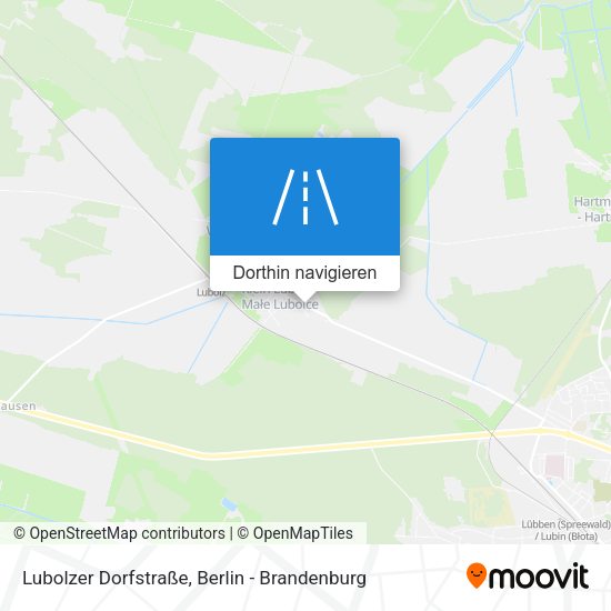 Lubolzer Dorfstraße Karte