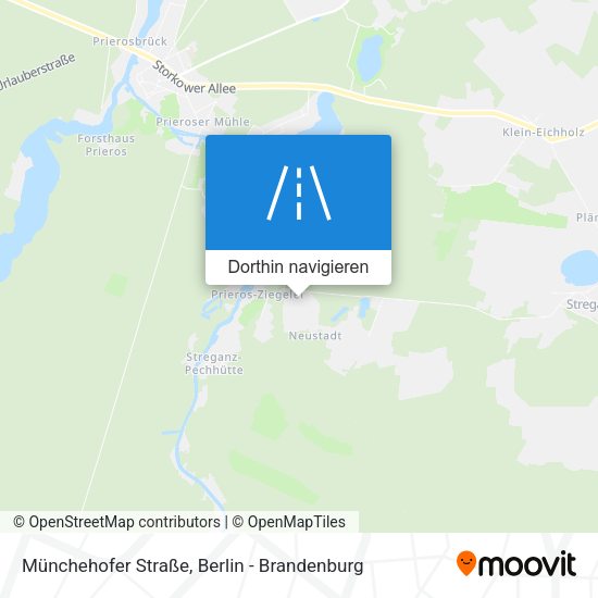 Münchehofer Straße Karte