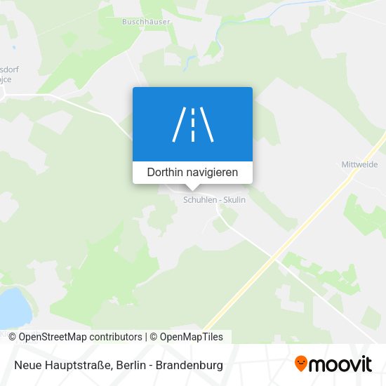 Neue Hauptstraße Karte