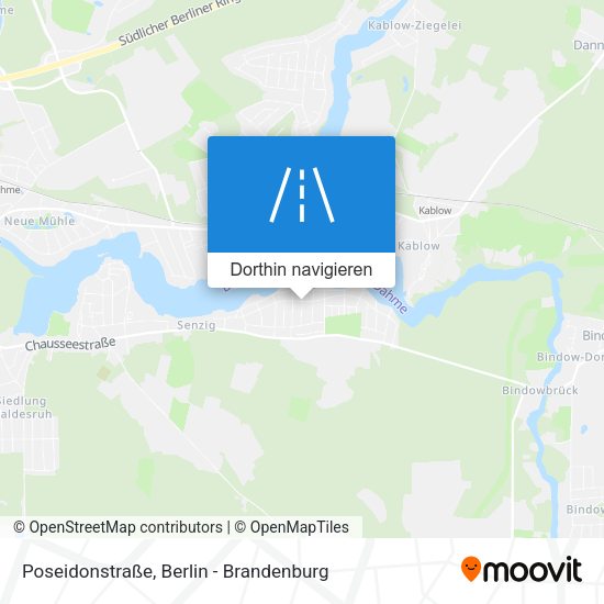 Poseidonstraße Karte