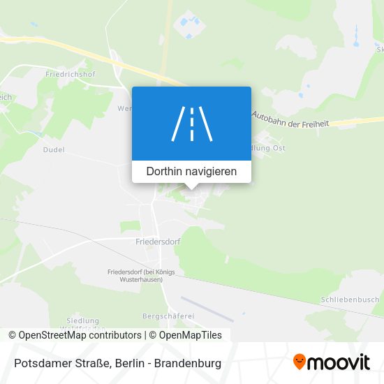 Potsdamer Straße Karte