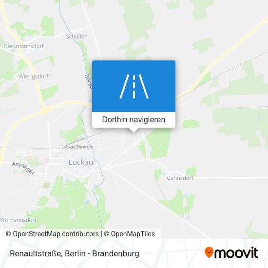 Renaultstraße Karte