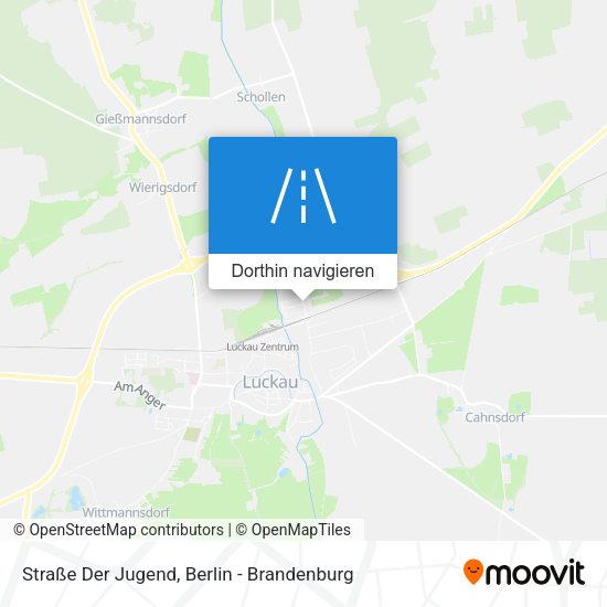 Straße Der Jugend Karte