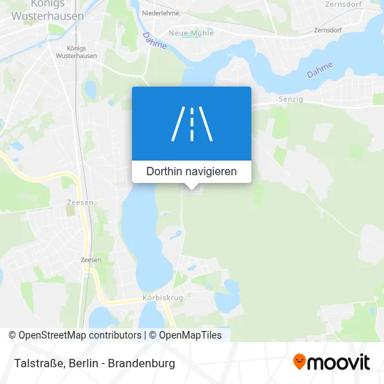 Talstraße Karte