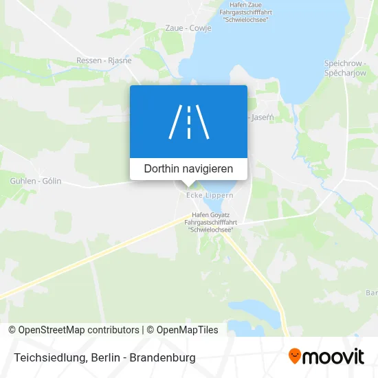 Teichsiedlung Karte
