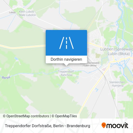 Treppendorfer Dorfstraße Karte